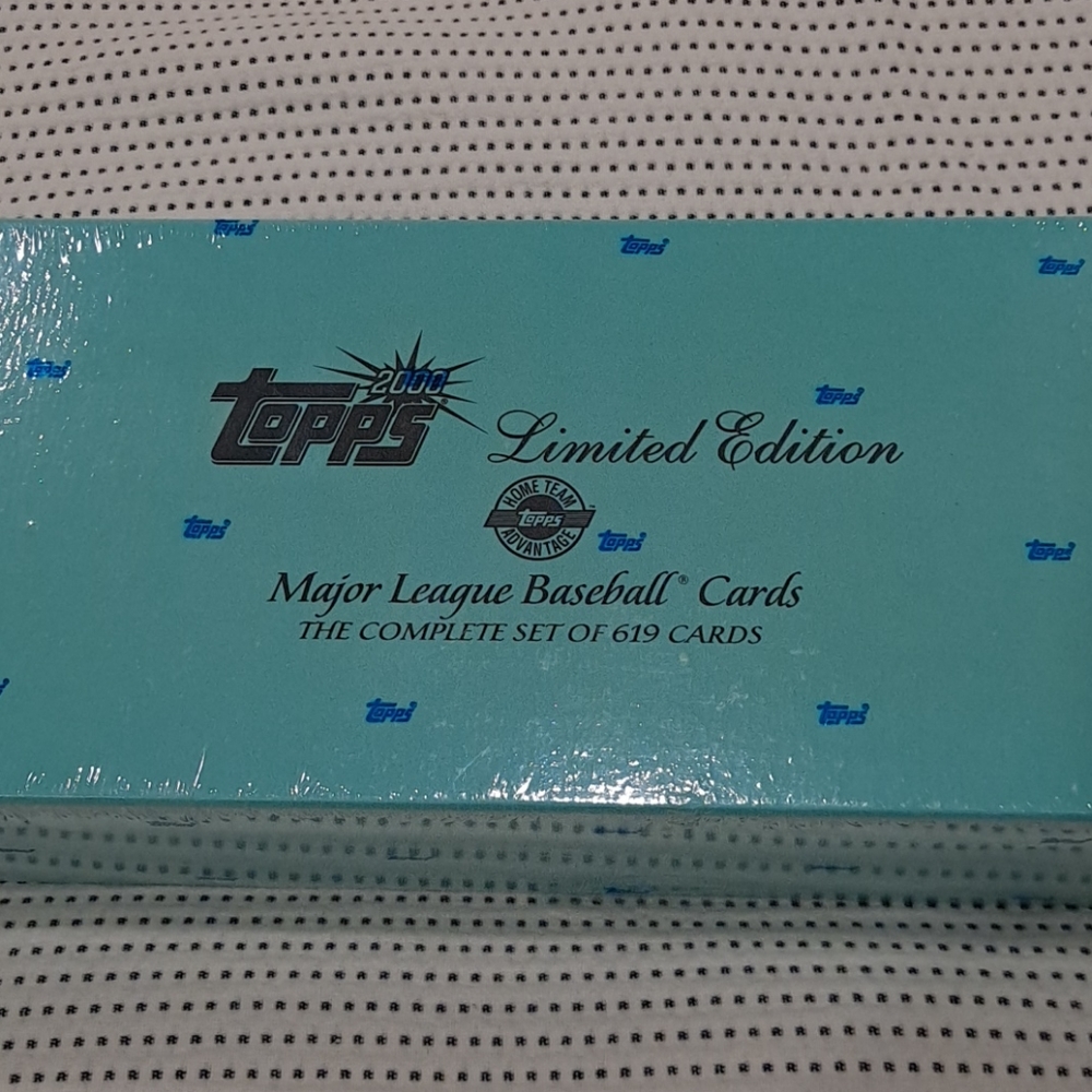 2000 topps limited edition major league cards